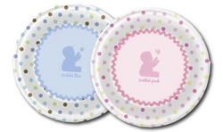It's a Boy / It's a Girl Dessert Plate - 8 Count