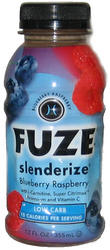 Fuze Blueberry Raspberry - Slenderize (12 oz Bottle)