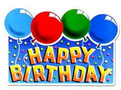 Happy Birthday Sign - Glittered