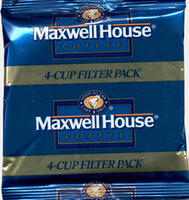 Maxwell House In Room Coffee - 4 Cup Filter Pack (100 Count)