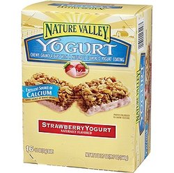 Strawberry Yogurt Chewy Granola Bars (Box of 16)