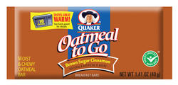 Quaker Oatmeal To Go Bar (Brown Sugar)