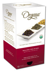 Organa Tea Pods - Berry White - 18 Count