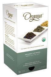 Organa Tea Pods - Mint Green - 18 Count