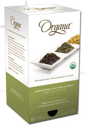Organa Tea Pods - Panfired Green Tea - 18 Count