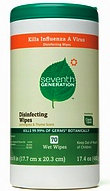 Seventh Generation Disinfecting Wipes - 70 Wet Wipes
