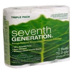 Seventh Generation Paper Towels - 3 Pack