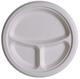 Eco Friendly 3 Compartment Plate 10 (50 Count)