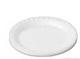 Styro Foam Plate - 6 Unlaminated - 125 Count Pack
