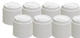 Caribou Coffee Lids (100 Count White)