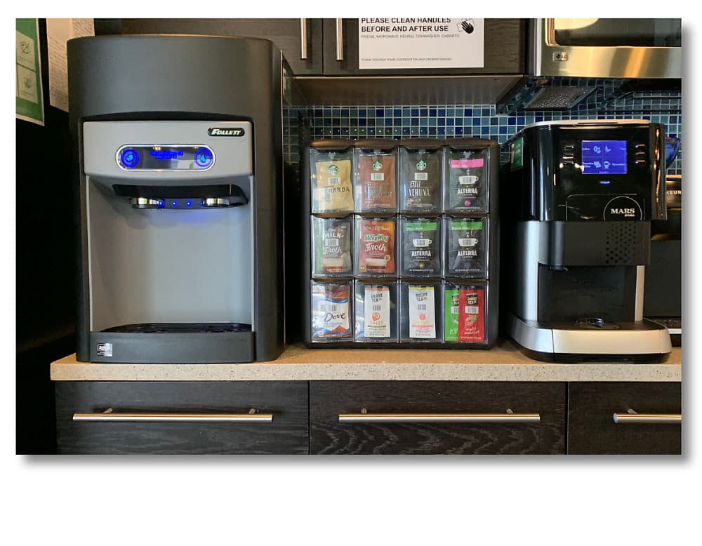 Flavia C500 Brewer and Follett Ice Machine