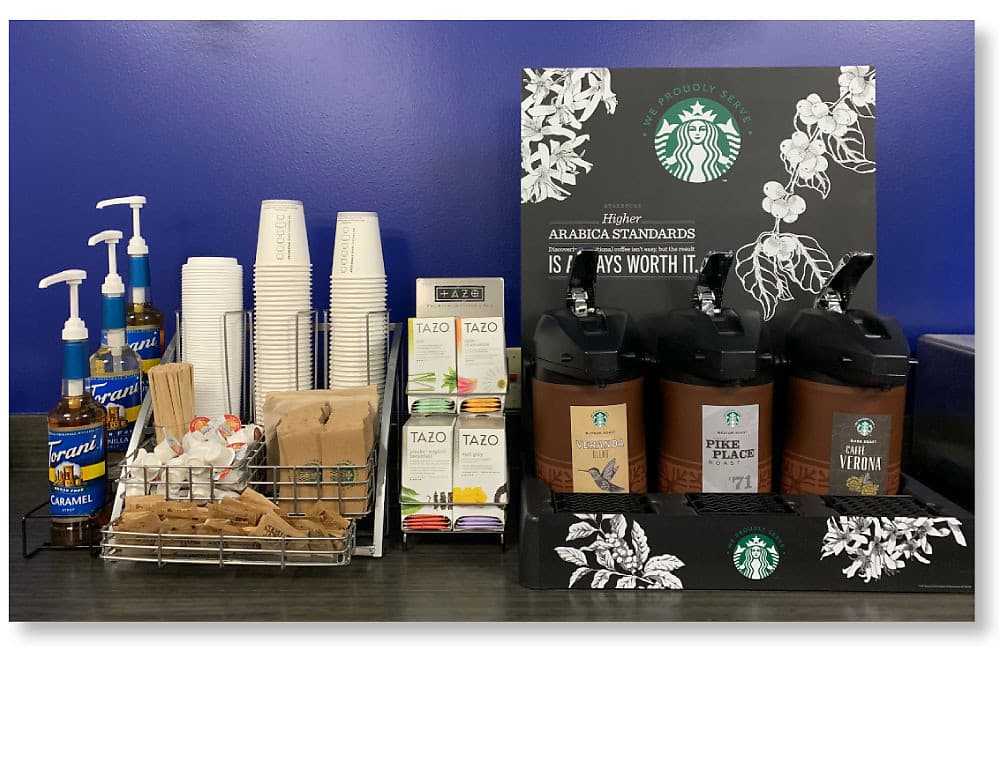 Starbucks Airpot Zone